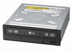 DVD RW LG Black GH20NS ±R/±RW/RAM/DL/,bulk,SATA