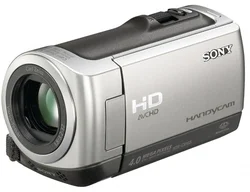DVI SONY HDRCX105ES.CEN kamera MS, 8GB, 10x zoom - stříbrná
