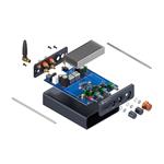 Dvojkanálový zosilňovač Fosi Audio BT20A Pro-48V modro-šedý