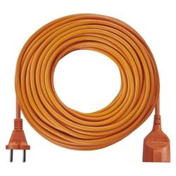 Dvojvodičový plávajúci kábel 30 m / 1 zásuvka / oranžová / PVC / 230 V / 1 mm2