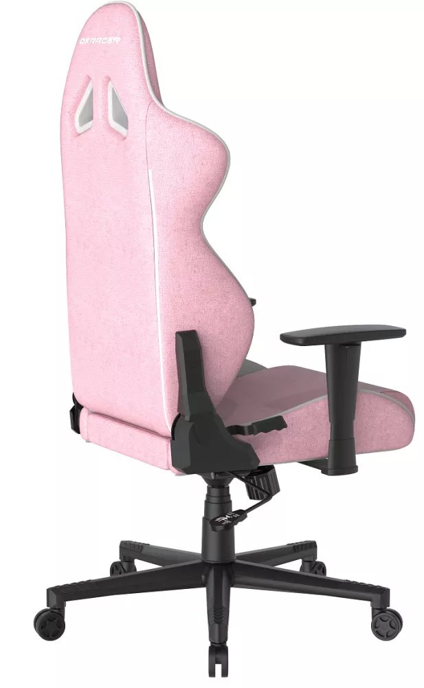 DXRacer GLADIATOR ružová a biela (látka)