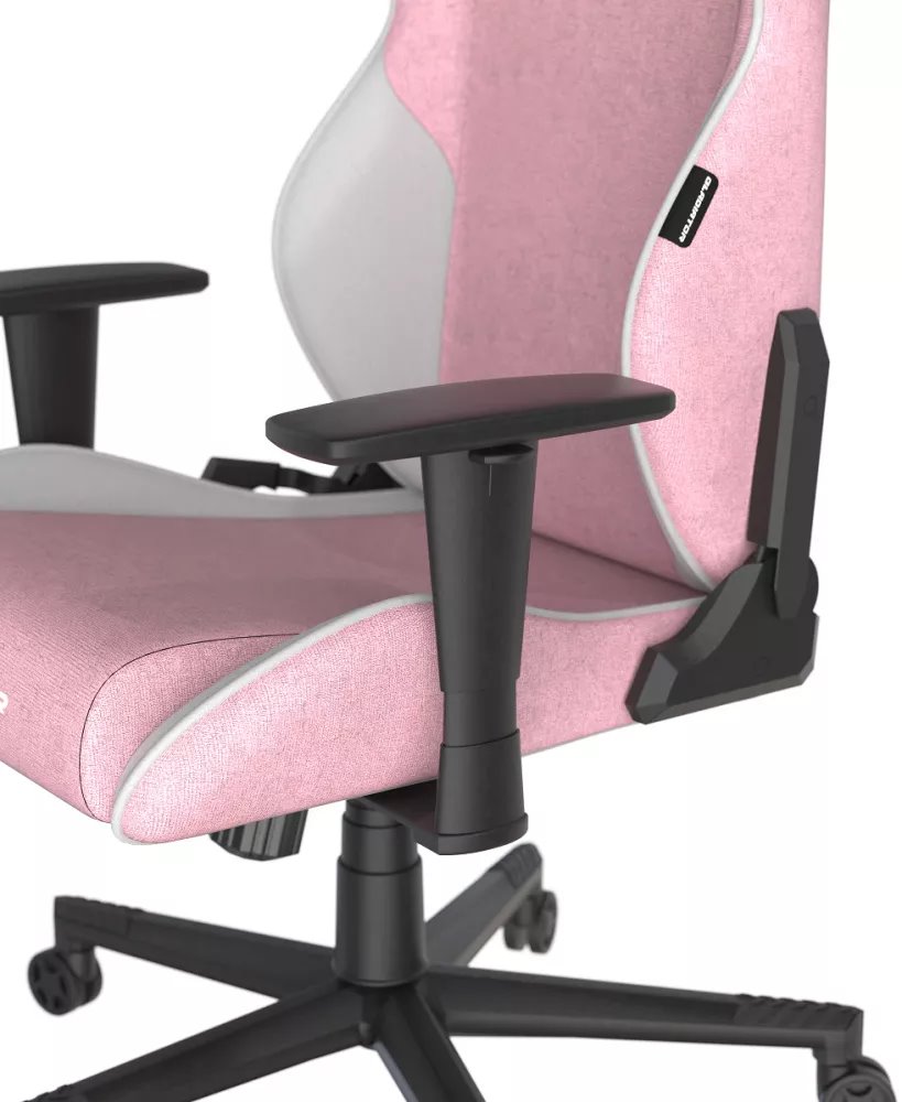 DXRacer GLADIATOR ružová a biela (látka)