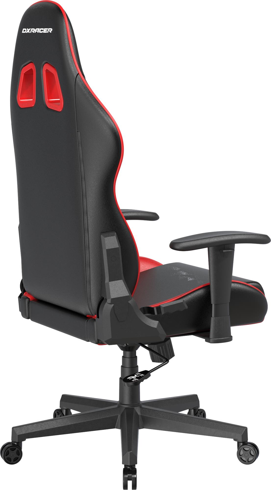 DXRacer Prince, černo-červená, koženka