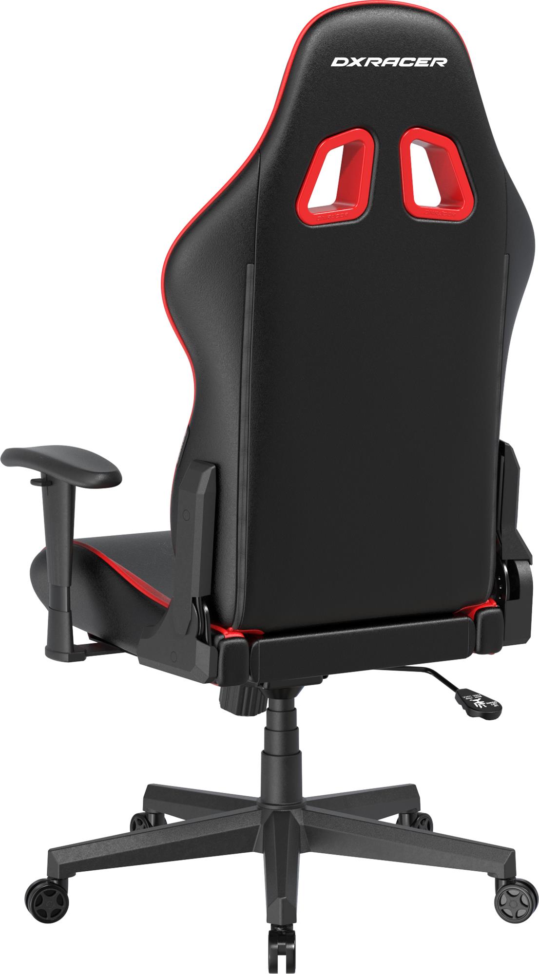 DXRacer Prince, černo-červená, koženka