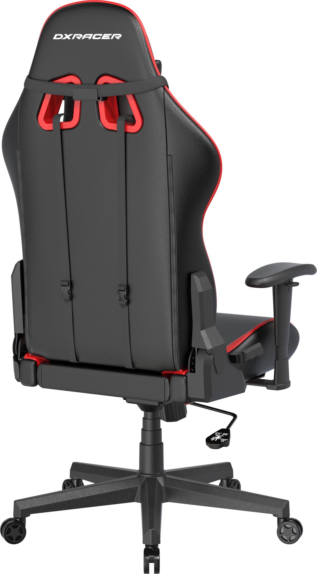 DXRacer Prince, černo-červená, koženka