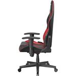DXRacer Prince, černo-červená, koženka