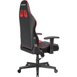 DXRacer Prince, černo-červená, koženka