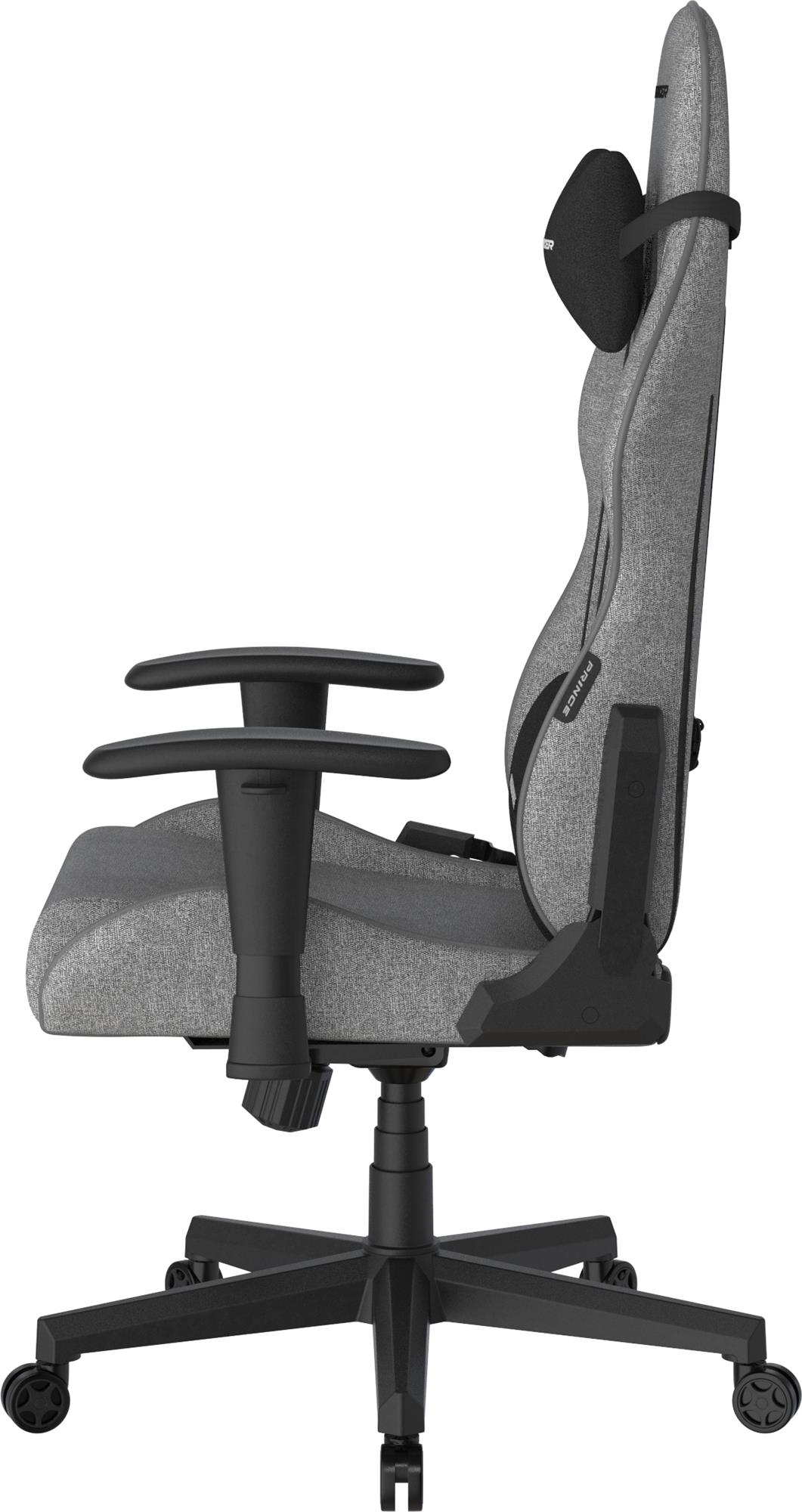 DXRacer Prince, šedá, látková