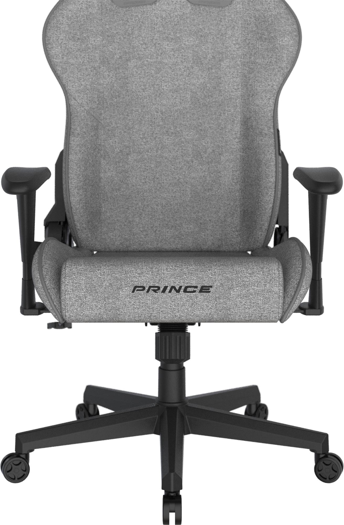 DXRacer Prince, šedá, látková