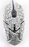 E-blue Auroza Gaming Myš drátová, bílá, 4000DPI, e-box