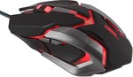 E-blue Auroza Gaming Myš drátová, černá, 4000DPI