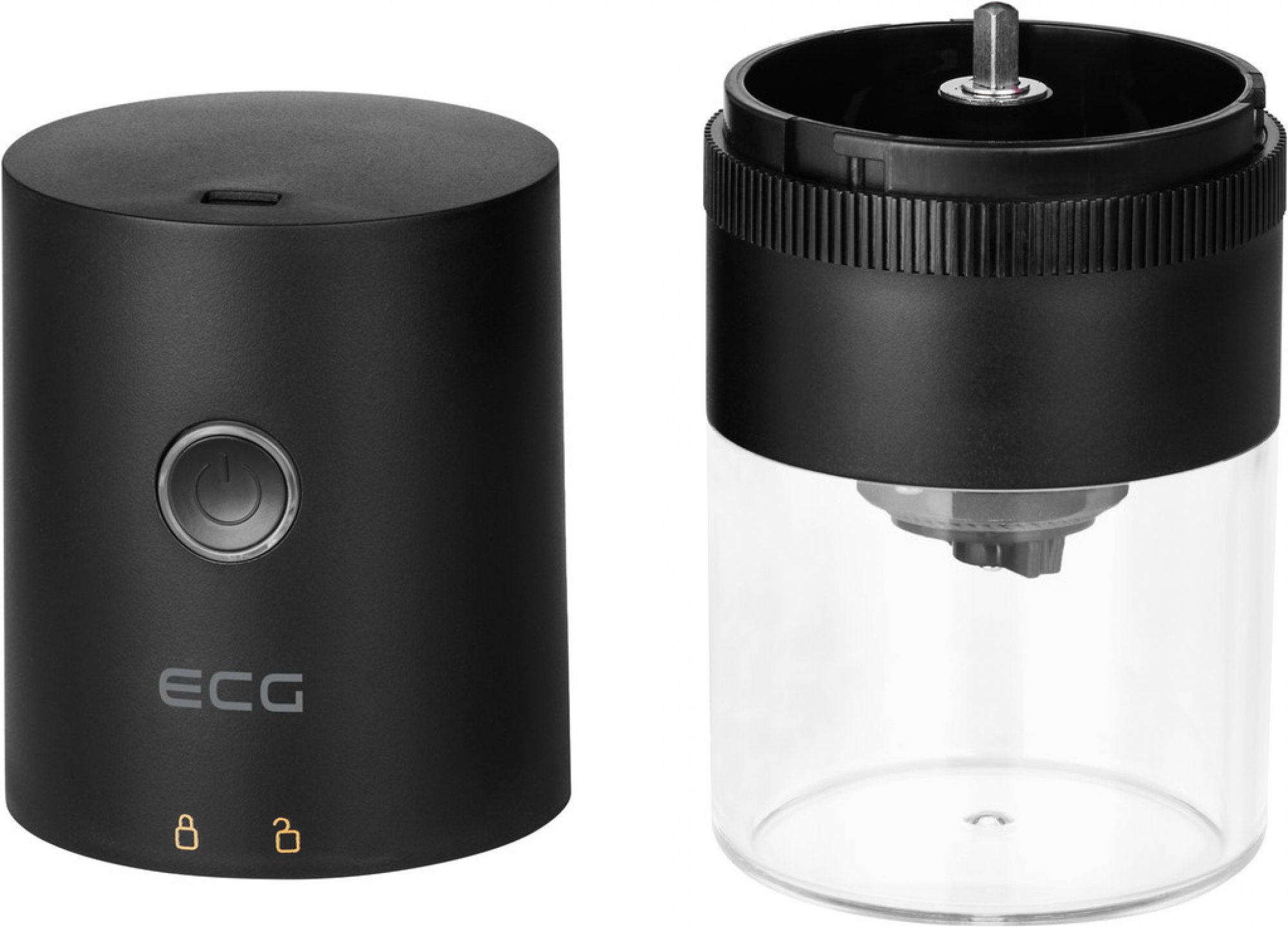 ECG KM 150 Minimo Black Elektrický mlynček na kávu