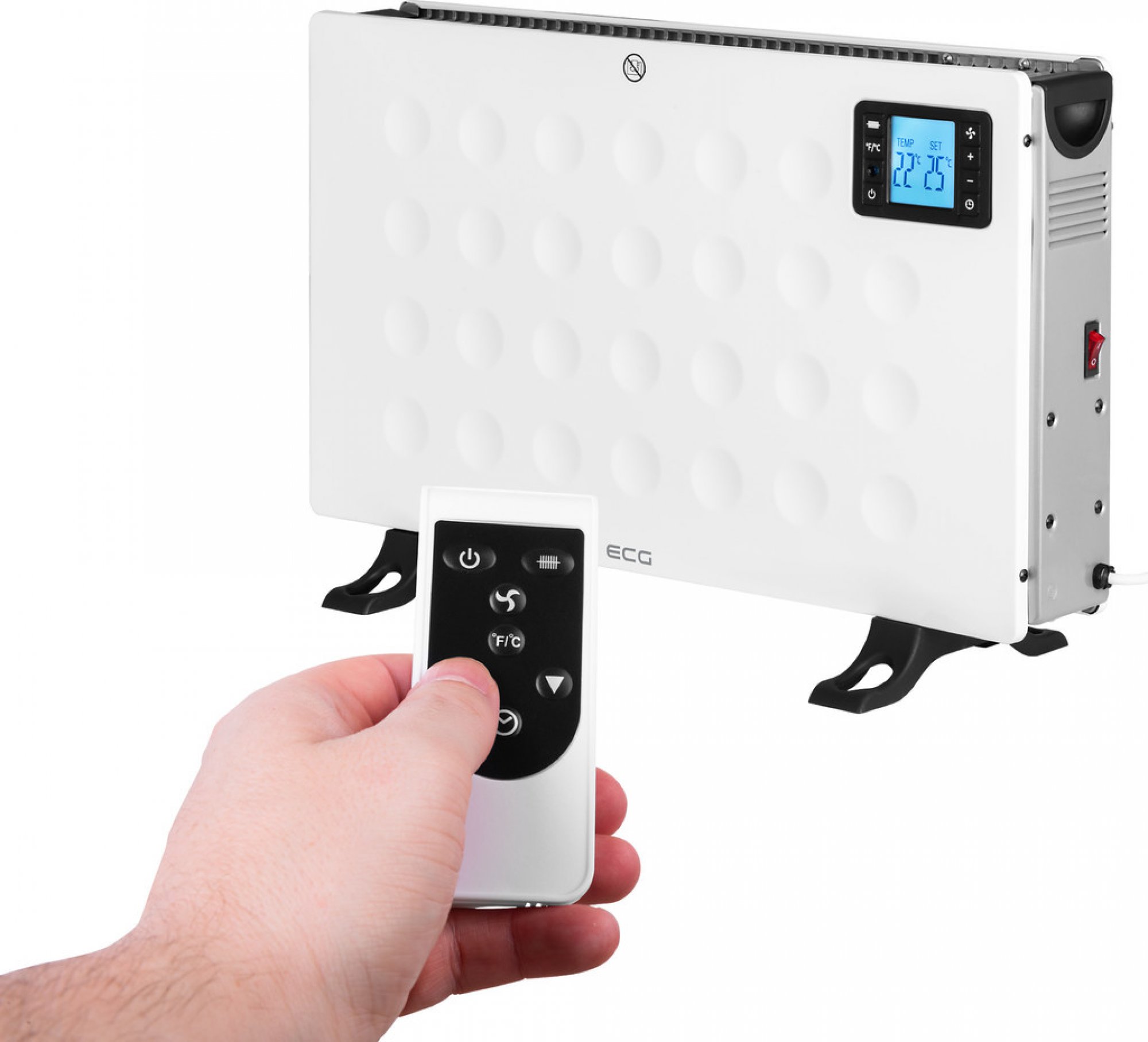 ECG TK 2080 DR biela