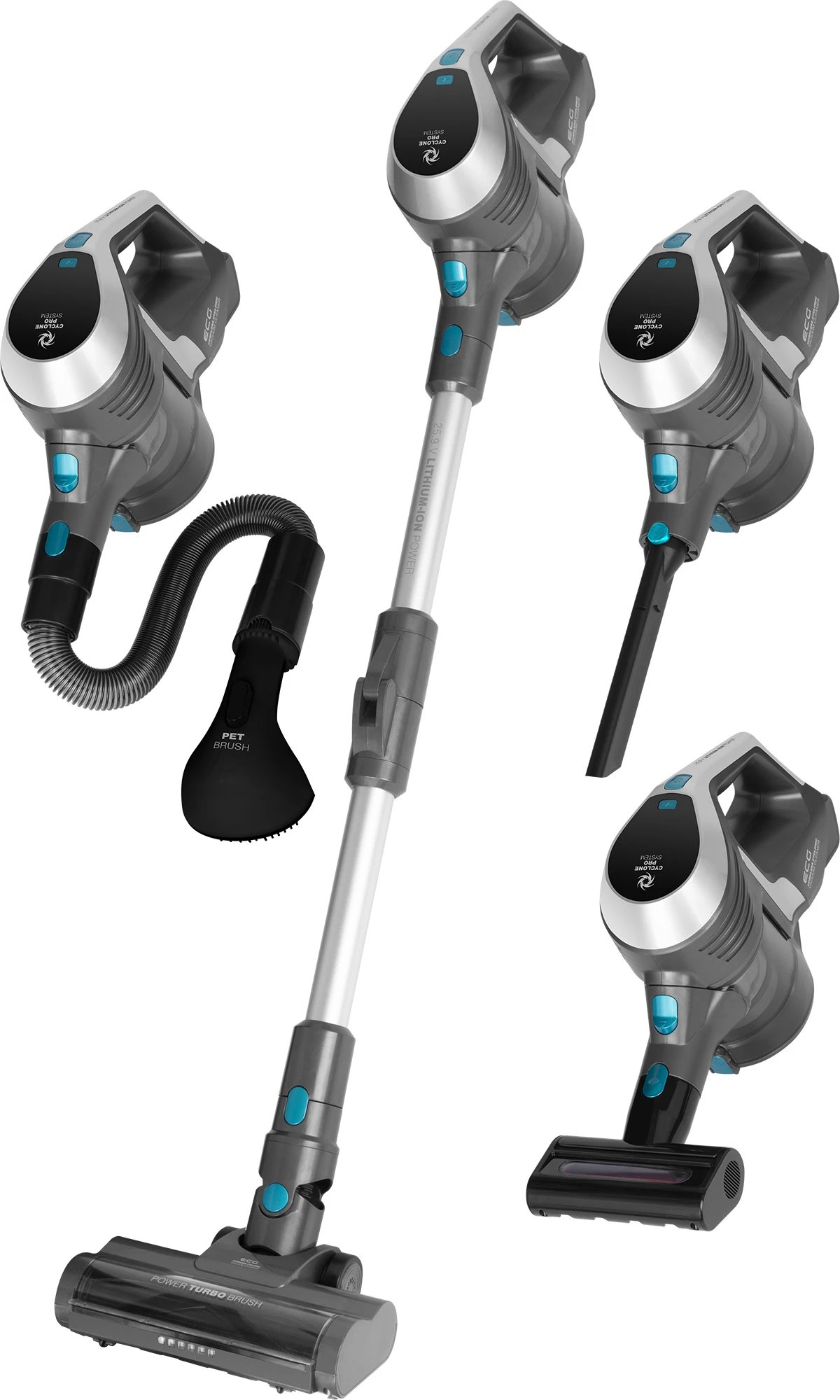 ECG VT 7670, modrý/šedý