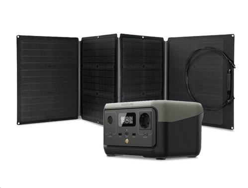 EcoFlow RIVER 2 - EU + solární panel 110W