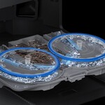 Ecovacs DEEBOT T50 Omni Gen 3, čierny
