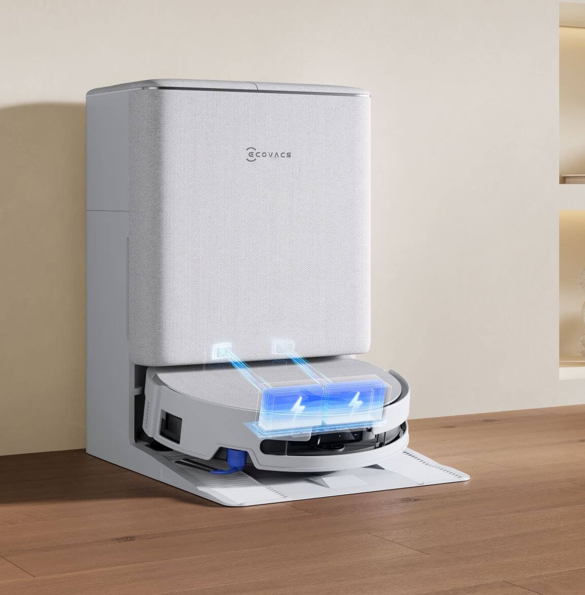 Ecovacs DEEBOT T90 Pro Omni, bílá