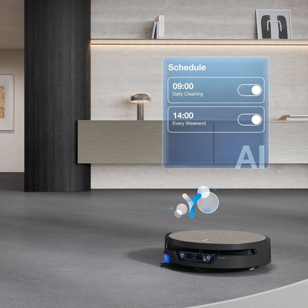 Ecovacs DEEBOT X12S Omnicyclone, zlatá