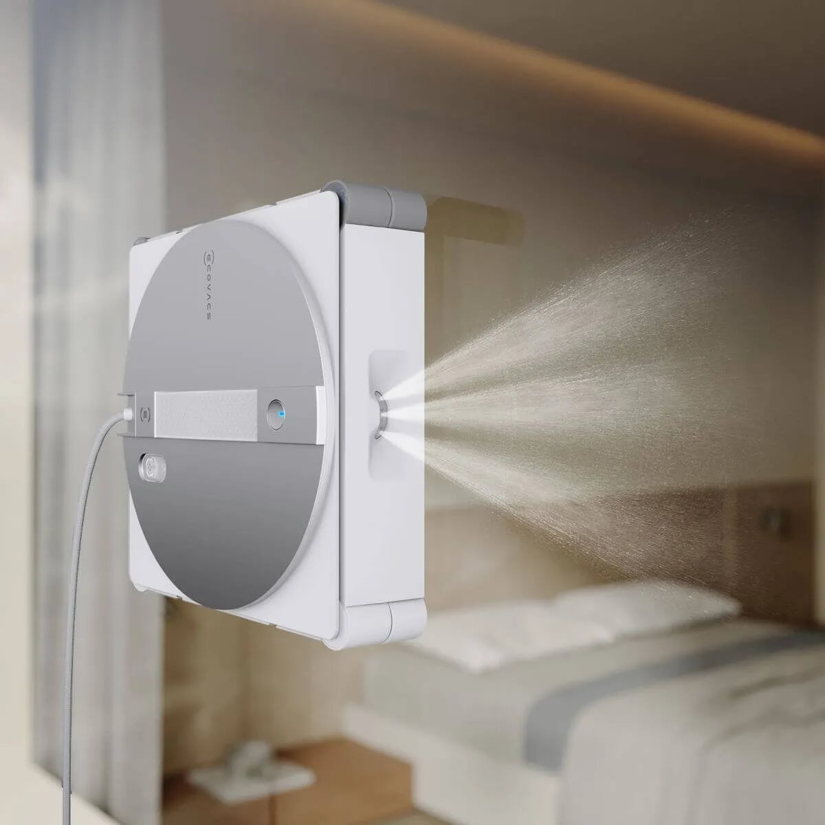 Ecovacs Winbot W3 Omni, stříbrná