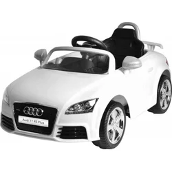 Elektrické auto Audi TT RS Plus bílé