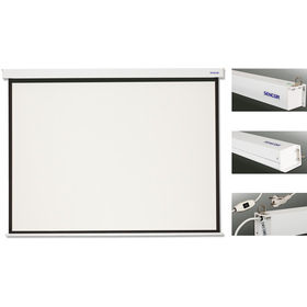 Elektrické projekčné plátno Sencor SES N203W, 203 x 127 cm