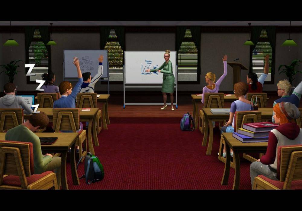 Elektronická licencia hry The Sims 3 Student Life