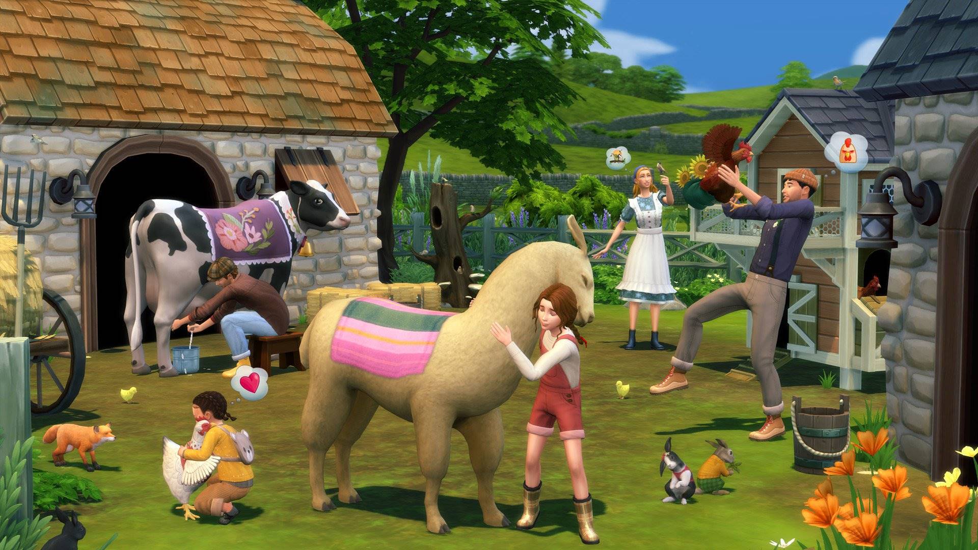 Elektronická licencia hry The Sims 4 Country Life