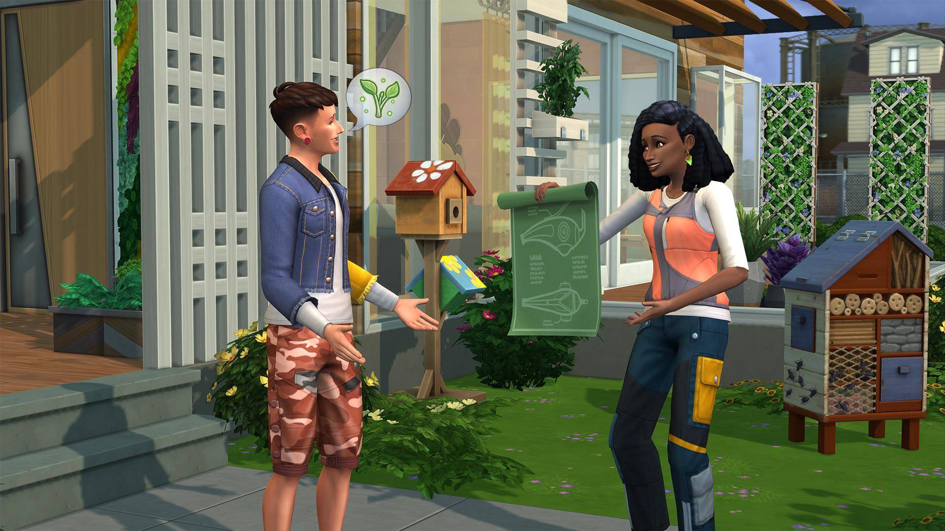 Elektronická licencia hry The Sims 4 Eco-housing