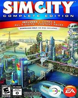 Elektronická licencia Simcity Complete Edition
