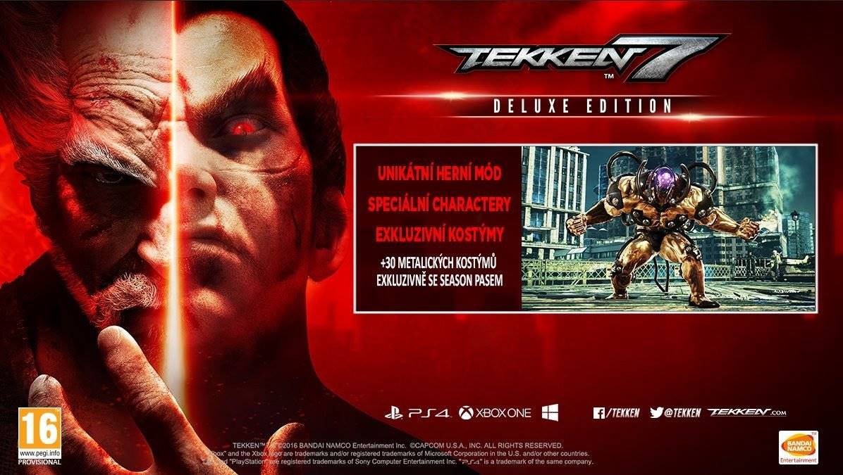 Elektronická licencia Tekken 7 Deluxe Edition