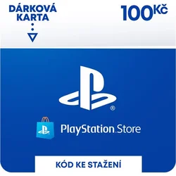 Elektronická peňaženka PlayStation Store CZ - kredit 100 Kč