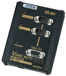 Elektronický prepínač ATEN VGA 2:1 s prioritou