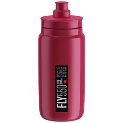 Elite Fly, 550ml - amarantová/černé logo E01604300 - Příslušenství na kolo - Košíky na lahve, bidony