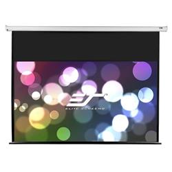 ELITE SCREENS Elektrické motorizované plátno 100" (254 cm)/ 16:9/ 124,5 x 221,5 cm/ Gain 1,1/ 24" drop/ case white