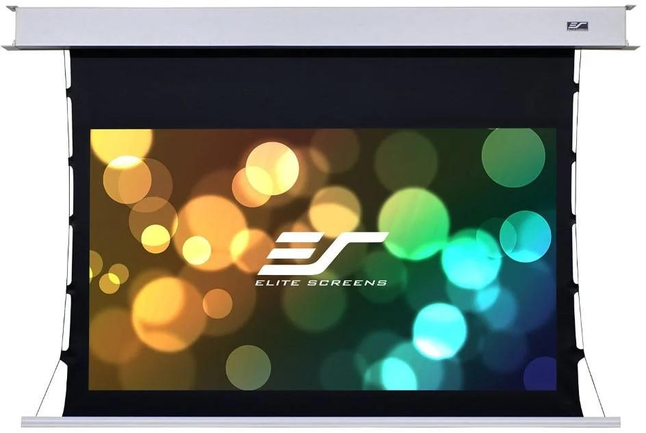 ELITE SCREENS plátno elektrické motorové stropní 100" (254 cm)/ 16:9/ 124,7 x 221,5 cm/ Gain 1,1/ 24" drop/ CineWhite