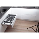 Elletipi Flexo R240/S flexibilný príborník, pre zásuvky 40 cm, nerezová oceľ