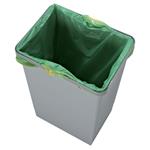 Elletipi Plastový kôš s držadlami Kryt SMALL, 8 l, sivý, 34 x 15 x 22,5 cm