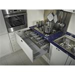 Elletipi Příborník flexibilní Flexo R280/S, pro zásuvky 80 cm, nerez ocel