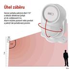 EMOS GoSmart alarm IP-126L GUARDIAN s pohybovým čidlem