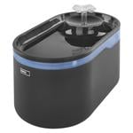 EMOS GoSmart fontána Pet Care, 2,6 l, sivá, Wi-Fi