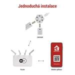 EMOS GoSmart LED svietidlo Lines, čierne 1555269000