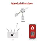 EMOS GoSmart LED svítidlo Lines černé 1555269000