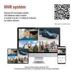 EMOS GoSmart Venkovní bateriová kamera IP-1150 SNAP s WiFi a solárním panelem
