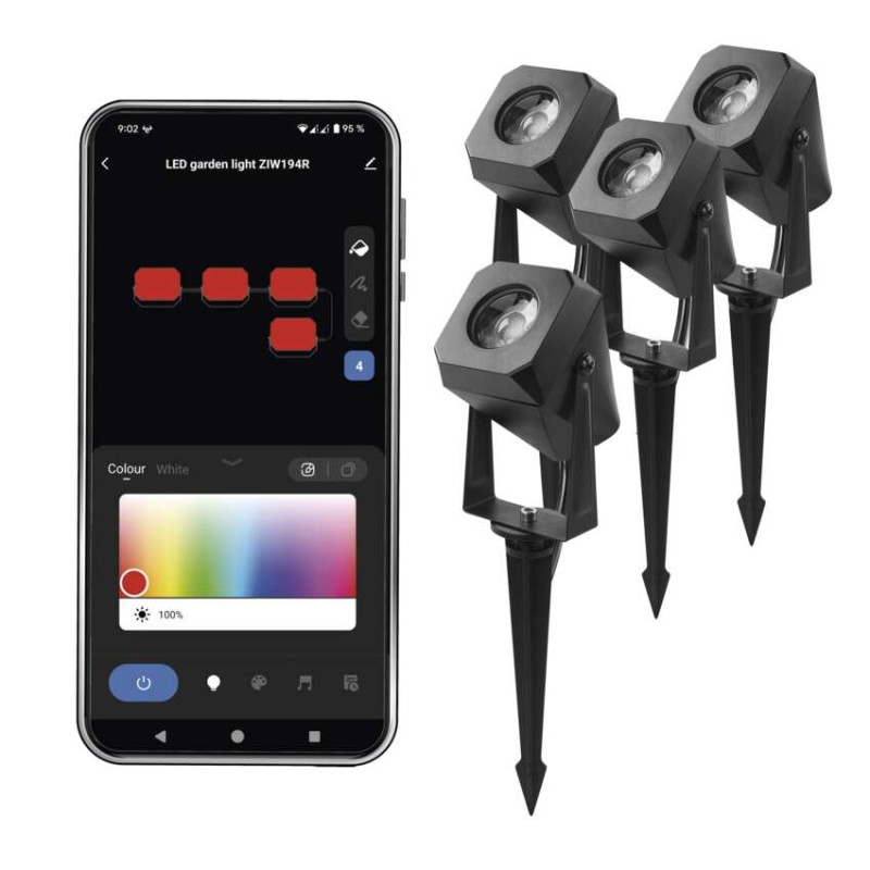 EMOS GoSmart venkovní LED bodové světlo 1454194000