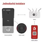 EMOS GoSmart videozvonek IP-20PoE