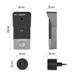 EMOS GoSmart videozvonek IP-20PoE