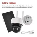 EMOS GoSmart Vonkajšia batériová kamera IP-1200 WASP s WiFi a solárnym panelom