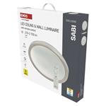 EMOS LED přisazené svítidlo SABI, kruhové 45W, stmív. se změnou CCT