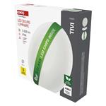 EMOS LED přisazené svítidlo TIVI, A CLASS, kruhové bílé 19W, IP44, neutrální bílá