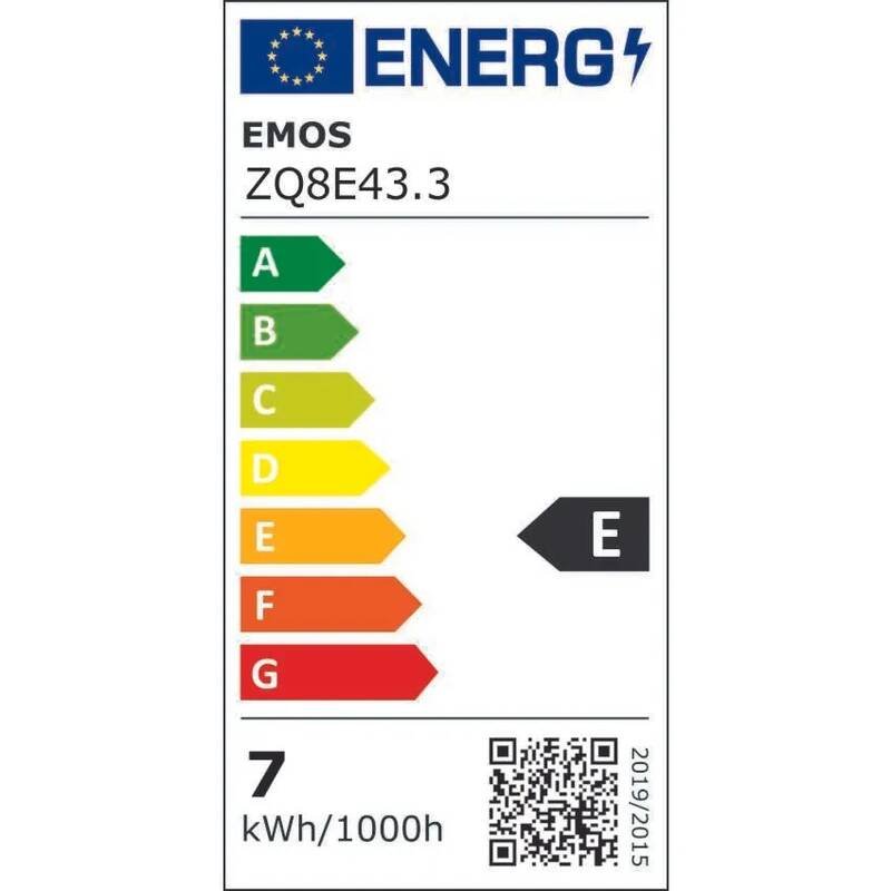 Emos LED žárovka Classic MR16 / GU10 / 7 W (60 W) / 806 lm / neutrální bílá 3ks